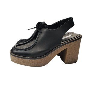 MIISTA Siobhan Leather Platform Loafers